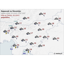 napoved 4.png<>popoldne: oblačno, padavine, nevihte, južni veter